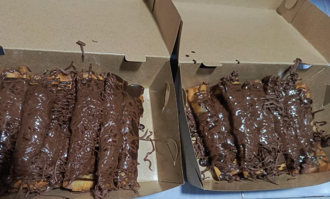 Lumpia Pisang Coklat